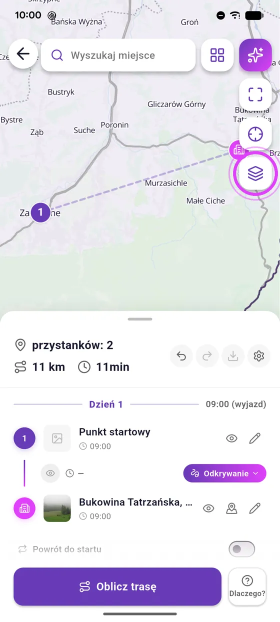 Otwórz warstwy