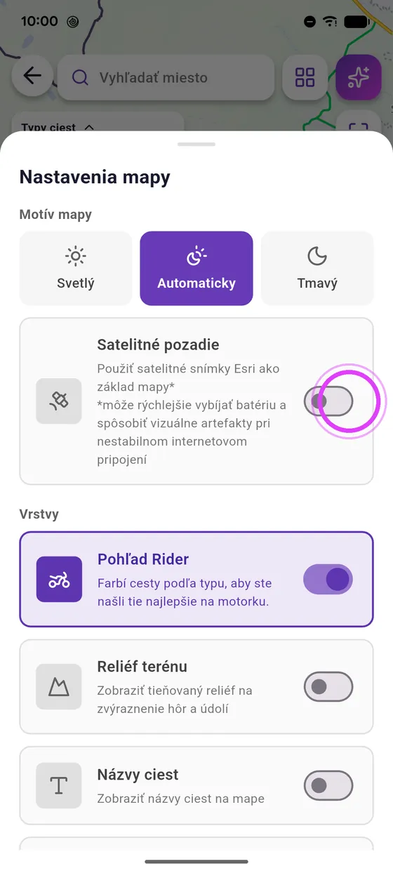Pridaj satelit