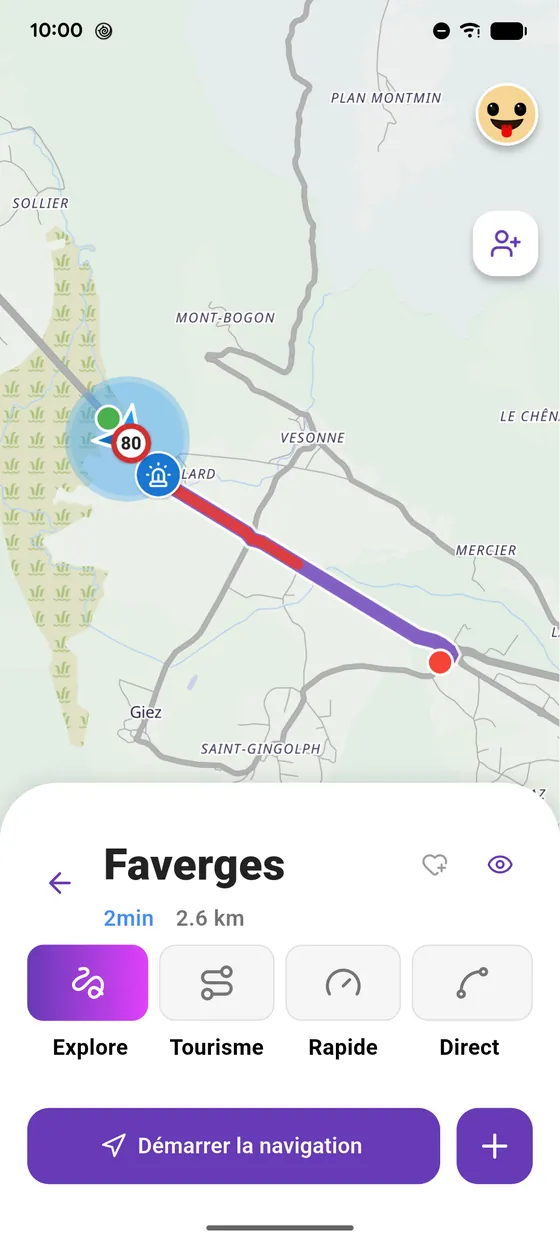 Les zones de danger